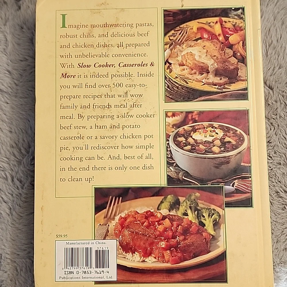 Favorite Brand Name Slow Cooker‎ Casseroles And More Cookbook